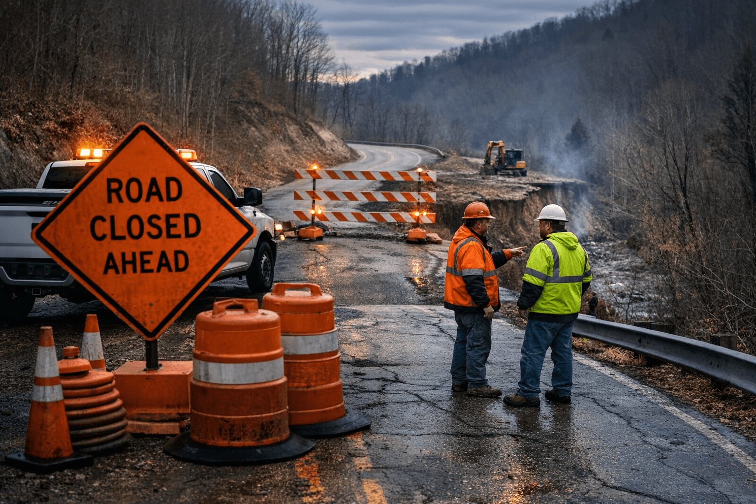 Planned KY 3630 Closure in Owsley County Delayed to February 25