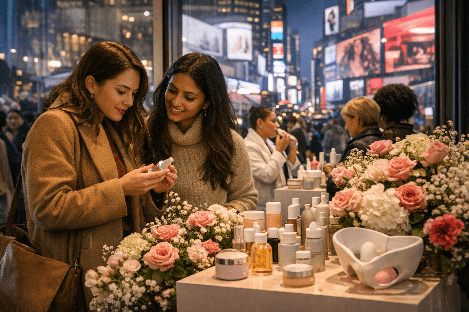 Times Square Pop-Up Bloom Spotlights Female-Founded Beauty and Femtech Brands