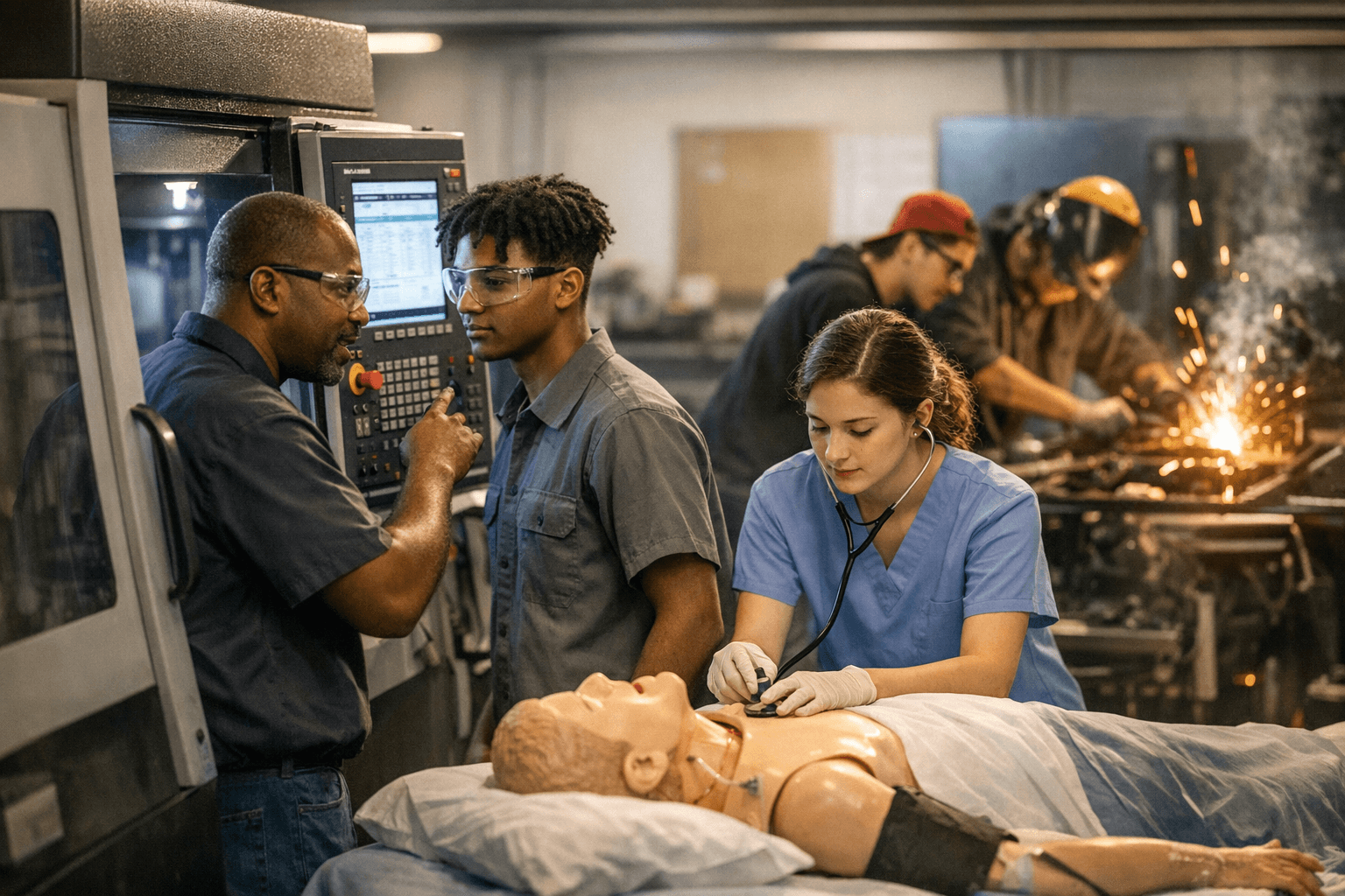 Guilford Schools, GTCC Launch Five Tuition-Free Career Pathways