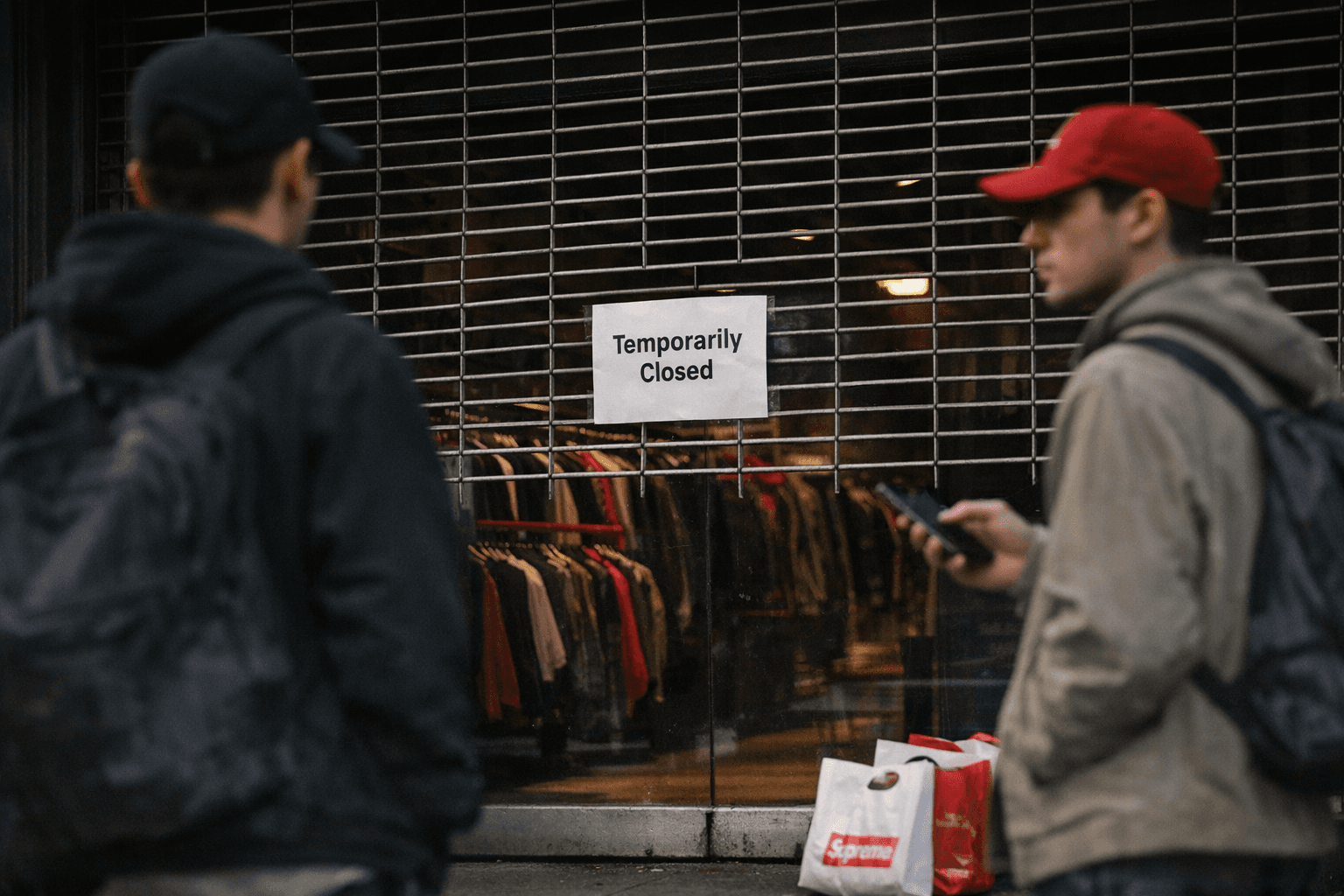 Supreme US webstore temporarily closes ahead of Spring/Summer 2026 launch