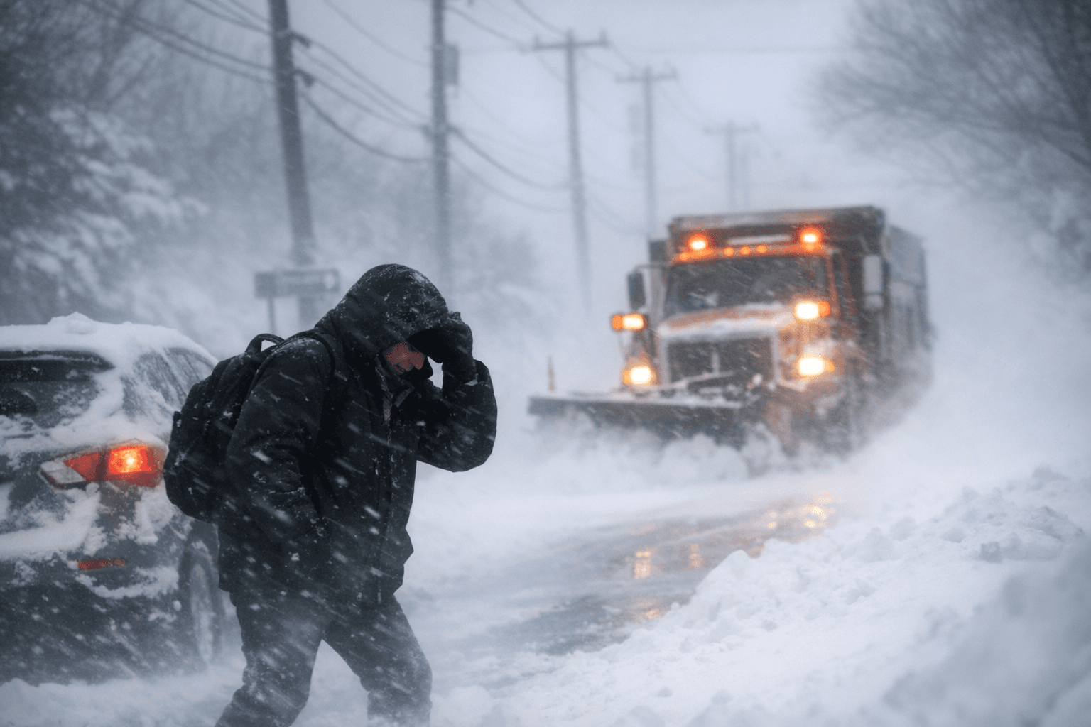 Winter Storm Warning for Hudson Valley: Orange County Faces Snow, Strong Winds