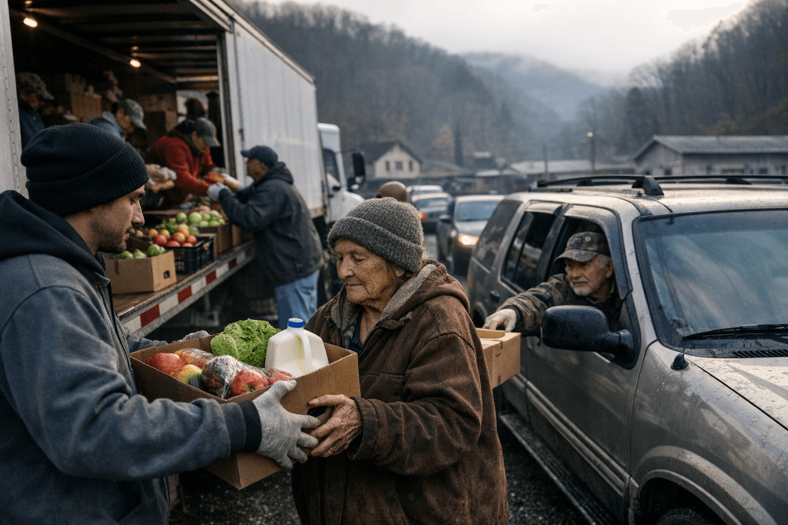 Mobile Pantry to Serve War Residents with Fresh Food