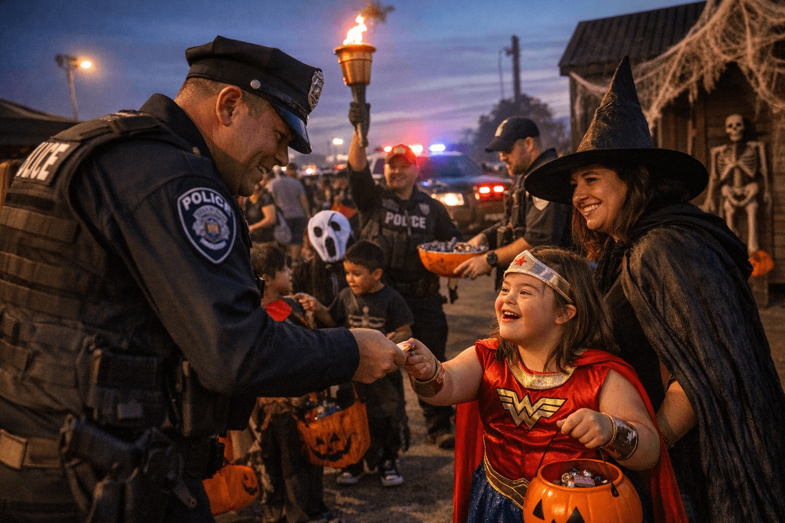 Yuma Police Host Family-Friendly 'Scary & Safe' Event Supporting Special Olympics