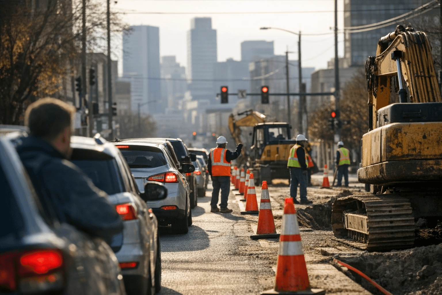 Lane Reductions on Robinson Avenue Impact Commute, City Encourages Caution