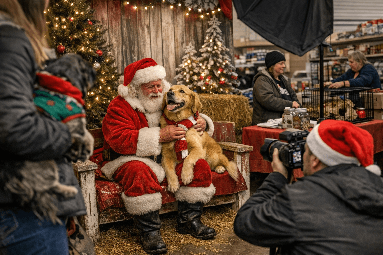 Jamestown Santa Paws Event Raises Funds for Local Rescue