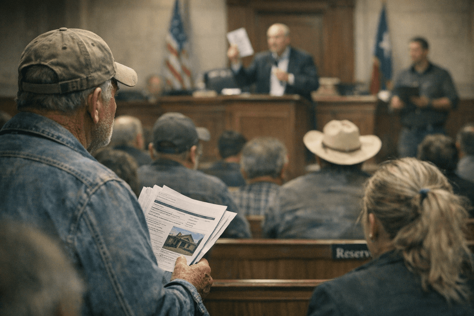 County Holds Delinquent Tax Auction At Courthouse, Raises Local Stakes