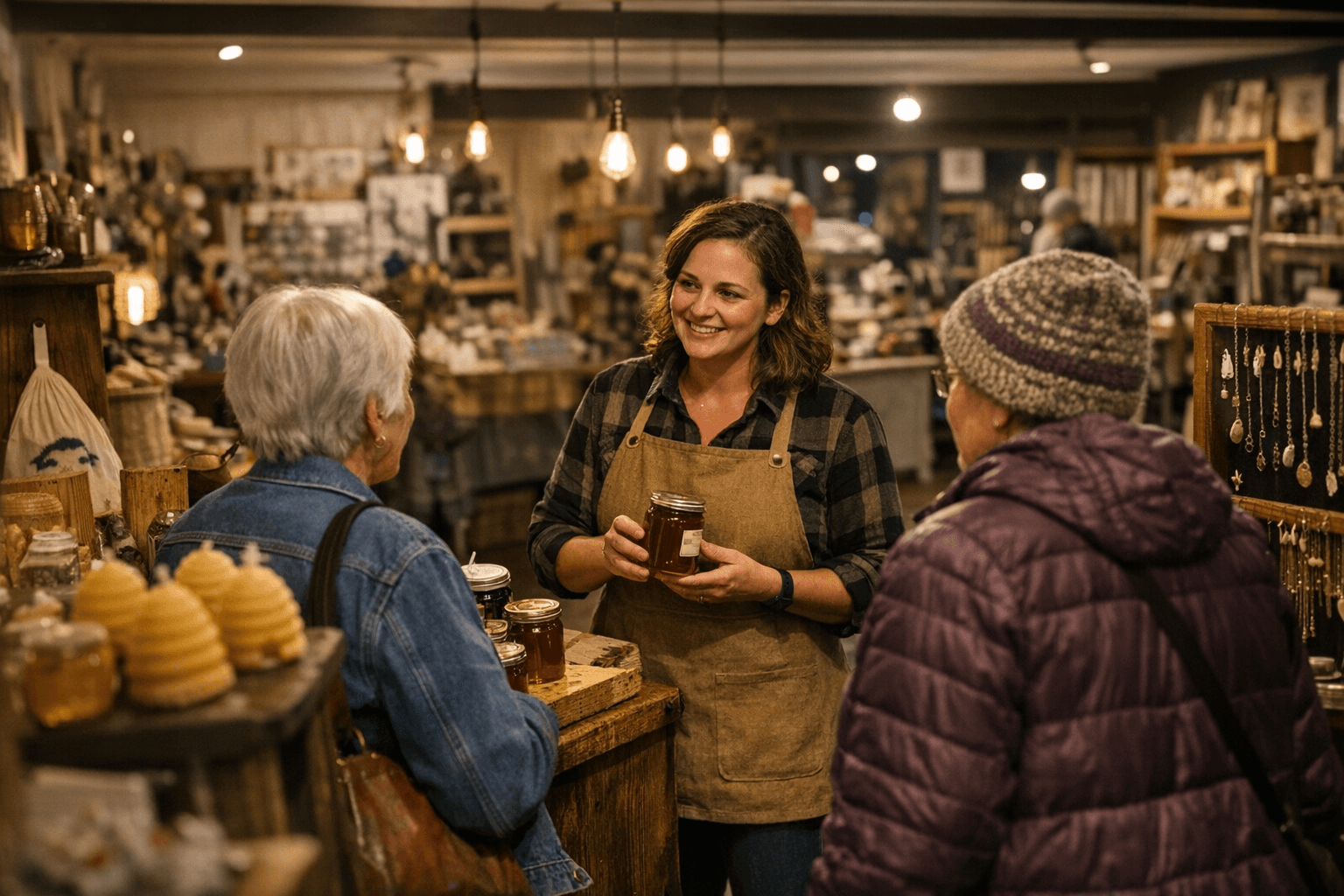 New Hive Jive shop offers year round market for island makers