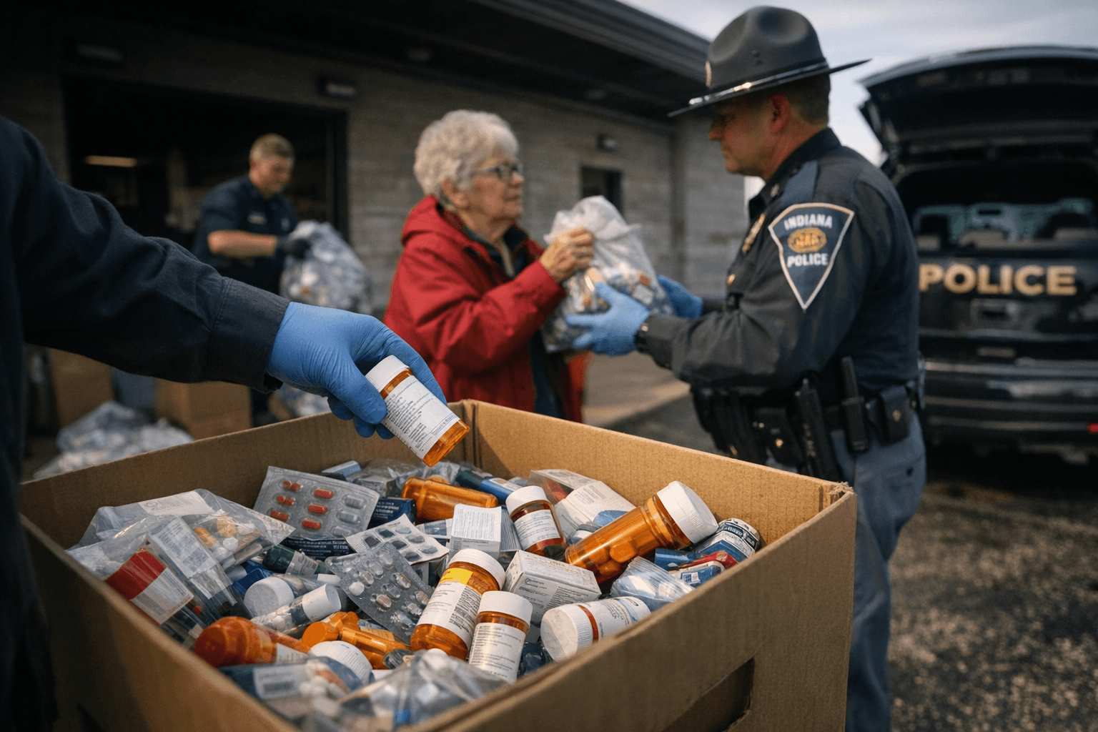 Countywide Medication Collection Removes Nearly 385 Pounds of Drugs