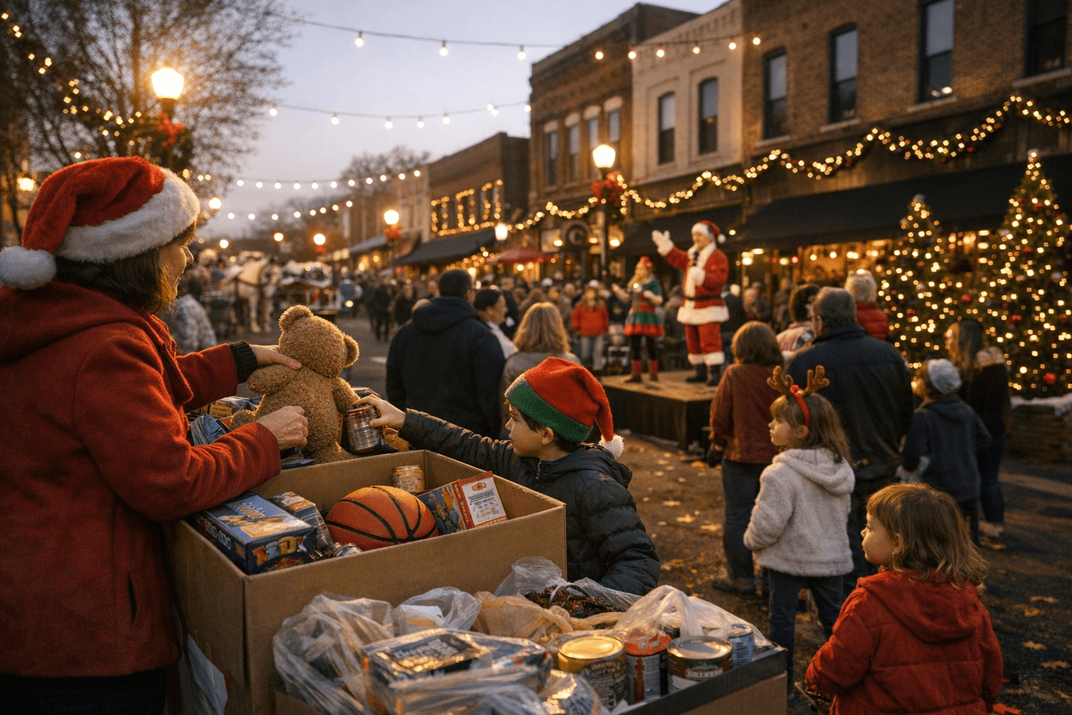 Wake Forest launches holiday donation drive, family friendly downtown celebration on Nov. 15
