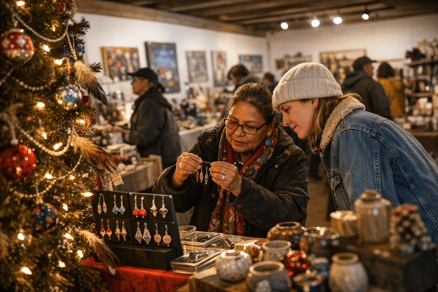 GallupARTS Opens Fifth Annual Pop‑Up Holiday Market at ART123 Gallery