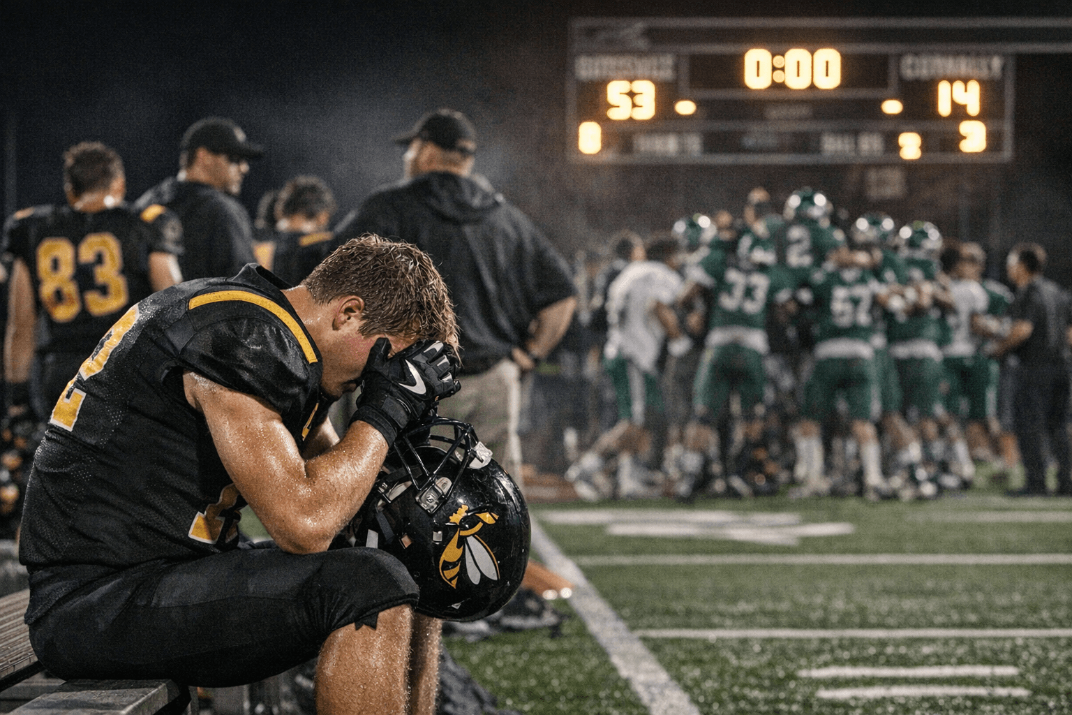 Gatesville Loses to Connally, Hornets Fall 53 to 14