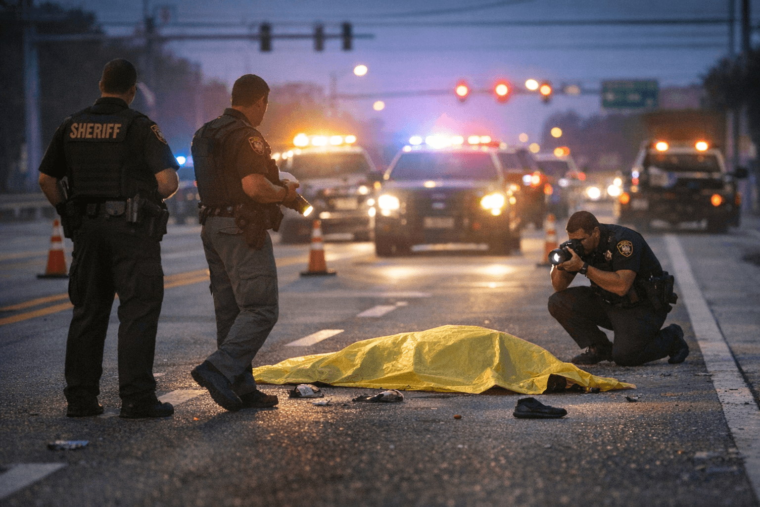 Hernando County Deputies Investigate Pedestrian Struck Near U.S. 19, Ridge Road