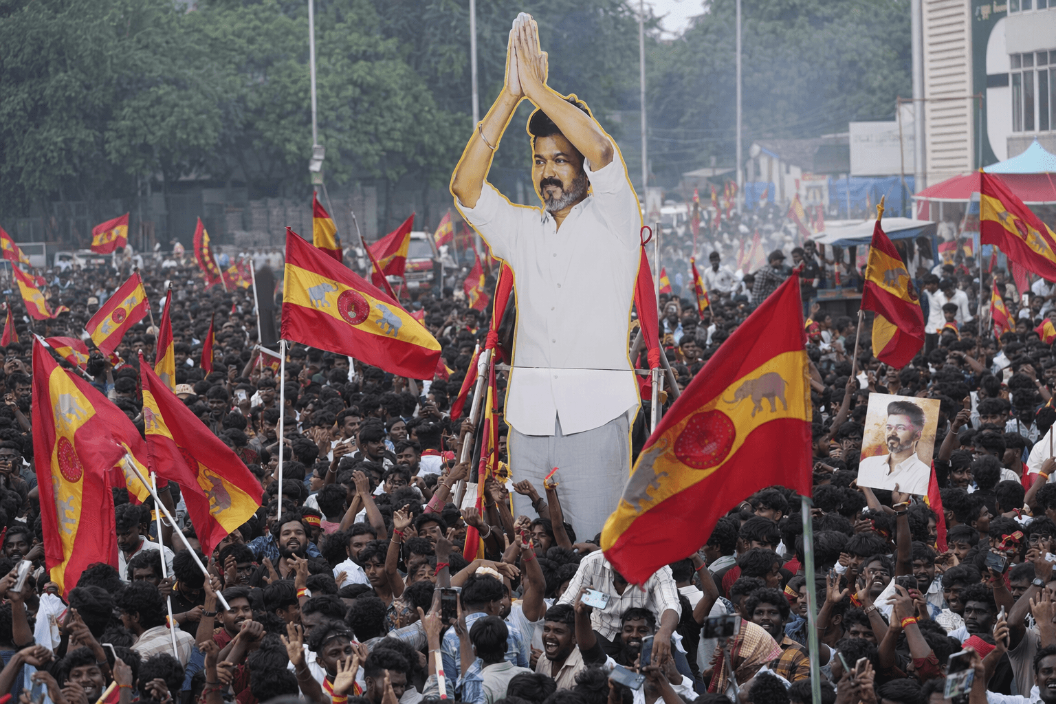 Vijay’s TVK stuns Tamil Nadu, claims 108 seats, upends old order