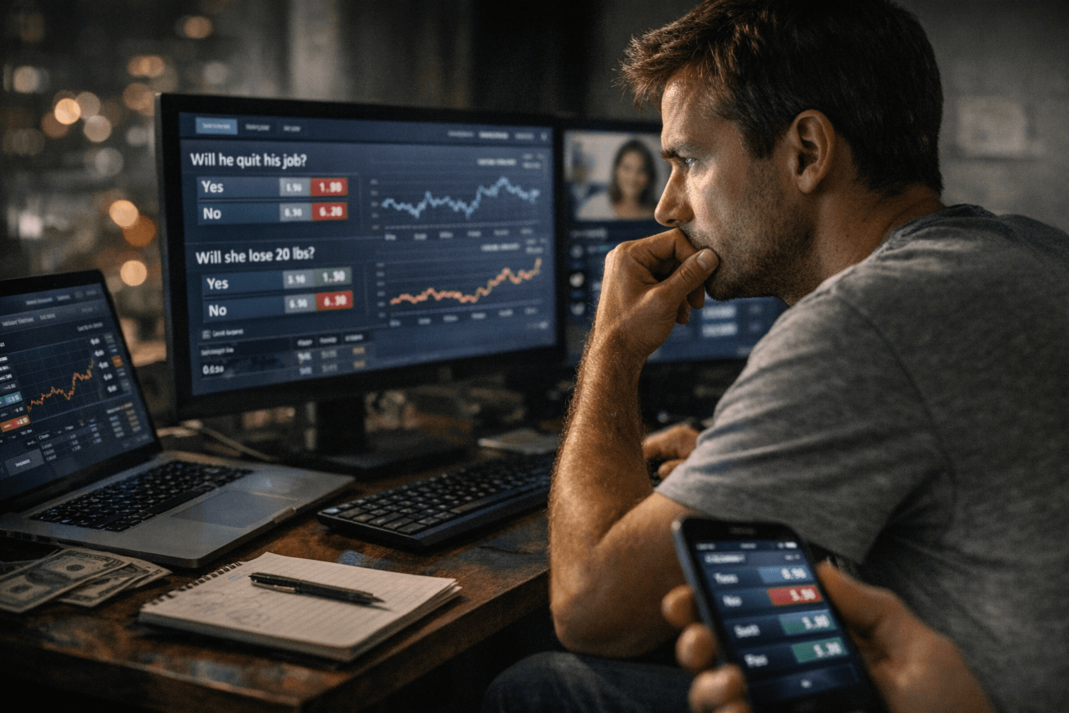 Online Prediction Markets Now Wager Publicly on Your Future Behavior