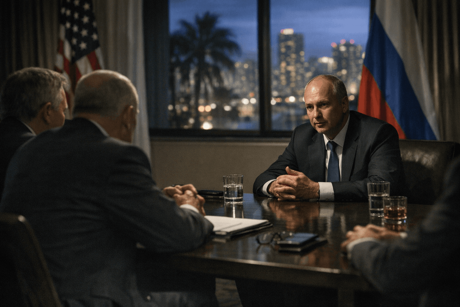 U.S. Officials Meet Sanctioned Russian Envoy, Raise Alarm Over Ukraine Plan