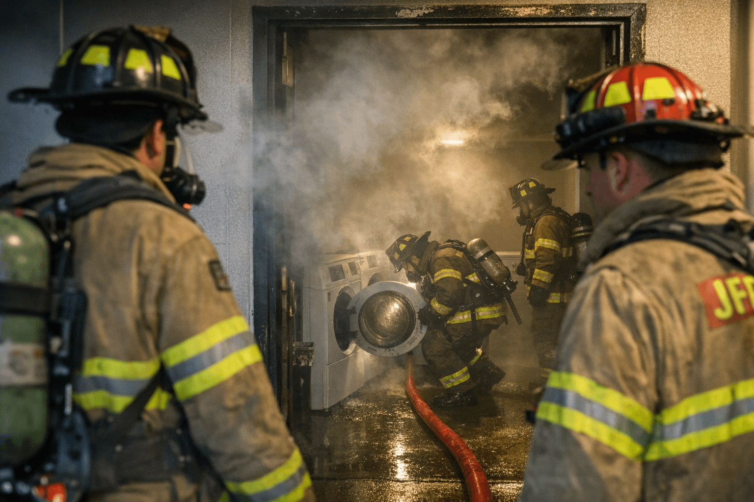 Jamestown Fire Crews Control Smoke From Laundry Room Incident