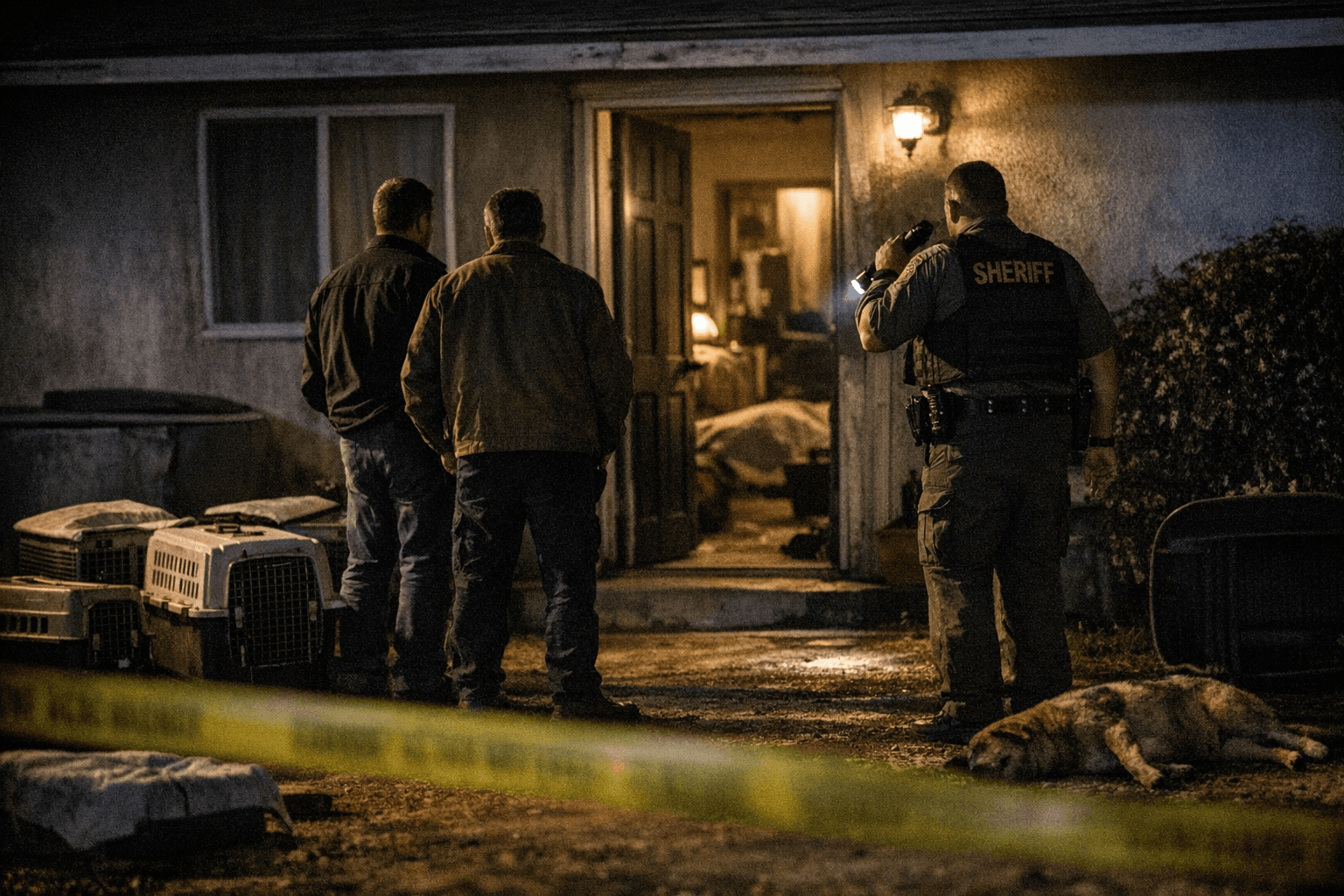 Fowler Tragedy: Two Family Members and Multiple Animals Found Dead Inside Home