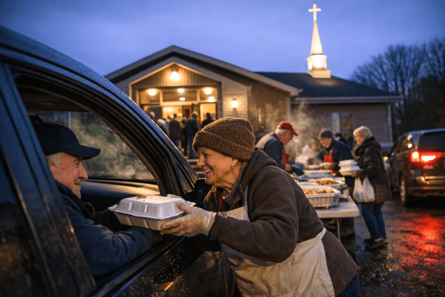 Concordia Church Served Free Thanksgiving Meals, Community Shows Support