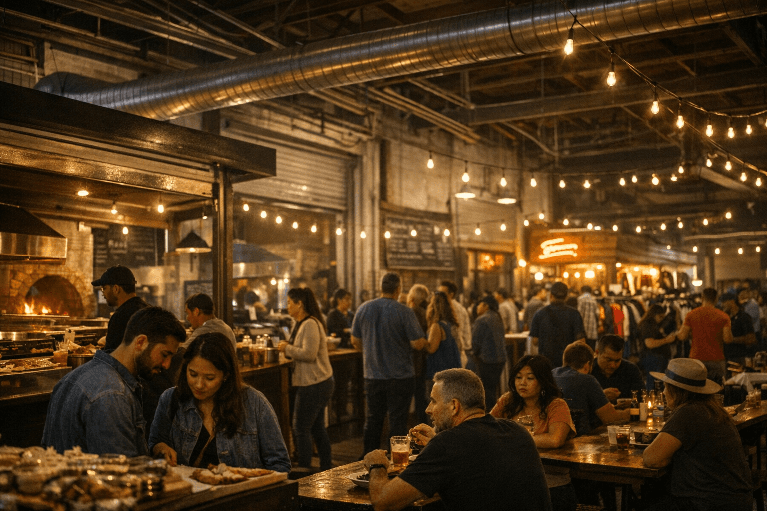 New Food Hub The Garage Brings Retail Activation Downtown Fresno