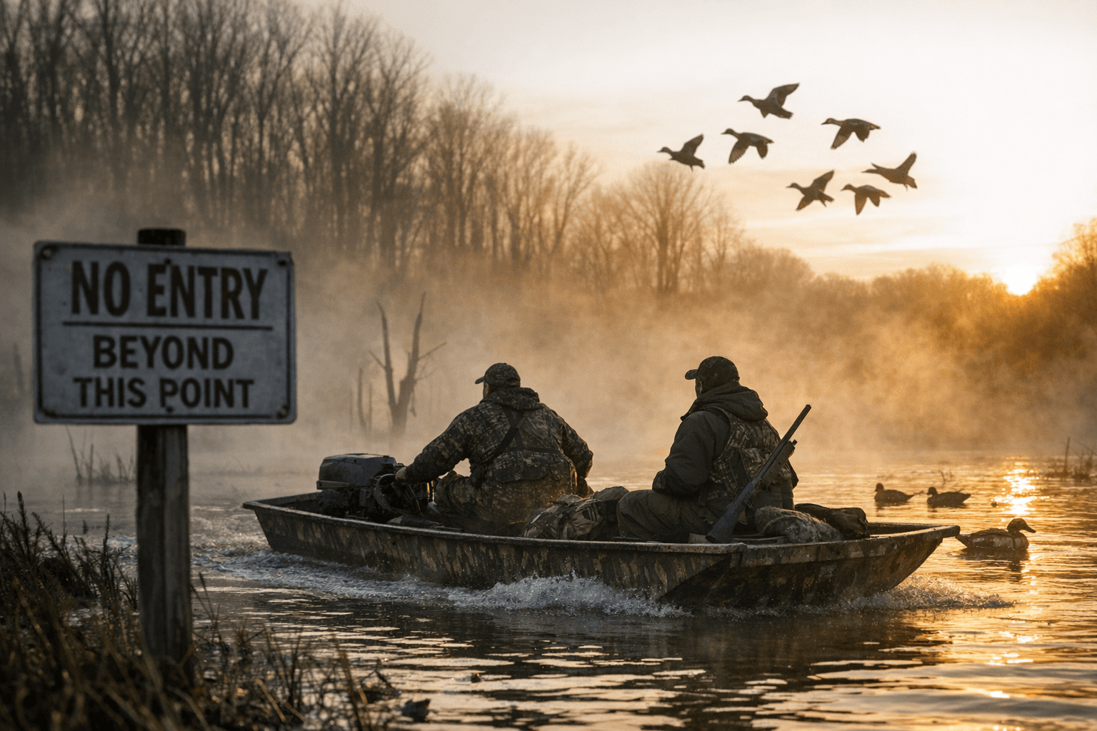 New TWRA Restrictions Narrow Waterfowl Access at Beech River WMA