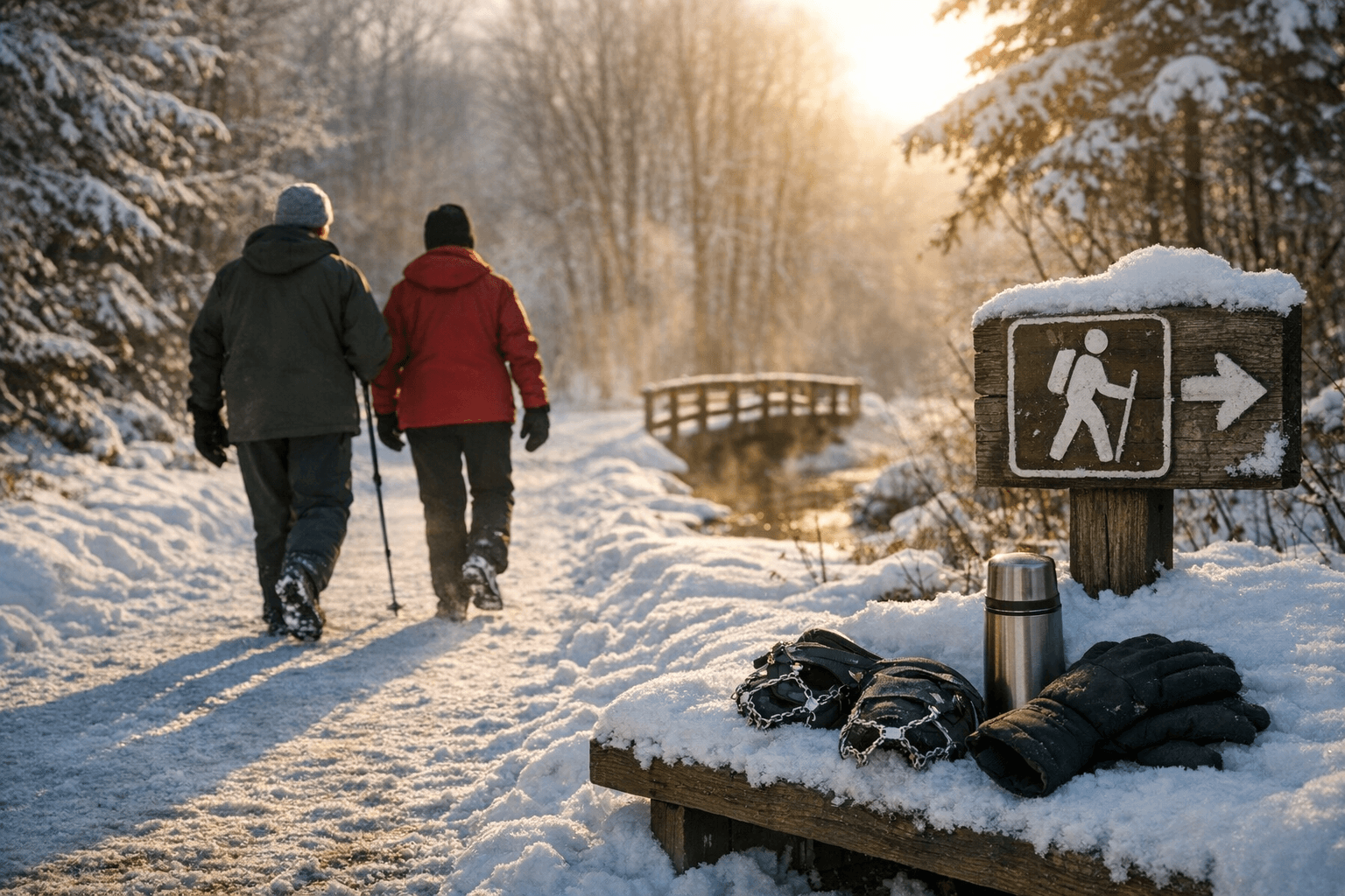 Winter Walking Routes, Safety Tips For Holmes County Residents