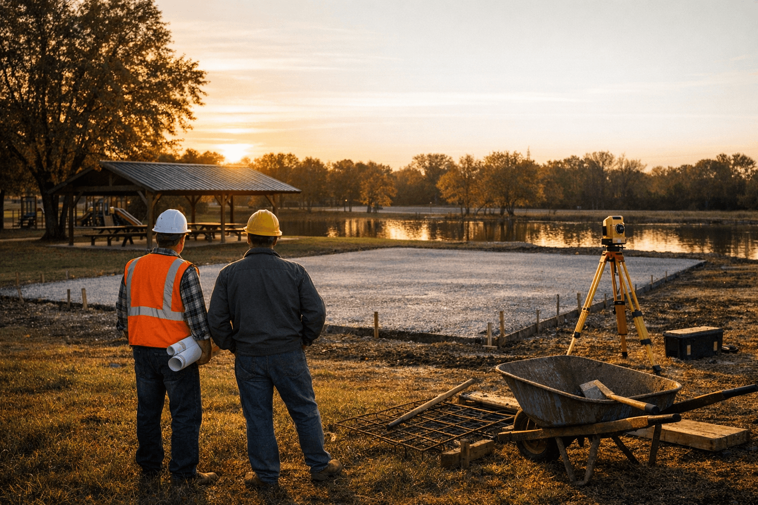 City of Parsons Seeks Bids for Regional Park Pavilion Concrete Pad