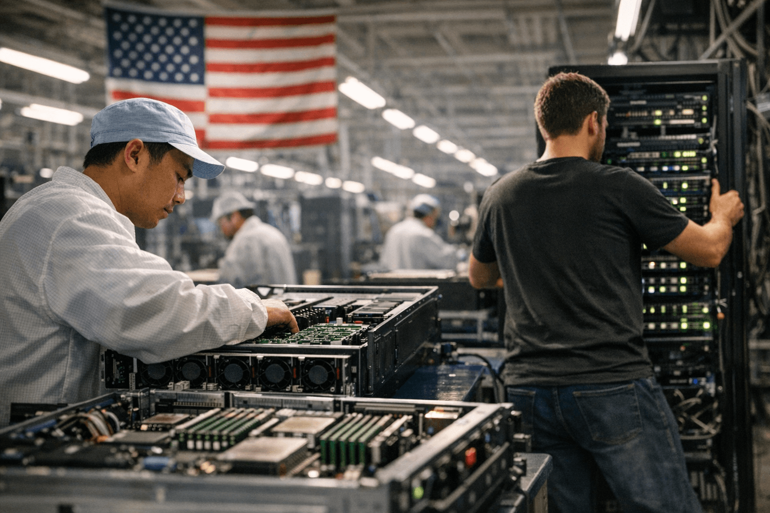OpenAI, Foxconn to Build AI Data Center Hardware in U.S.