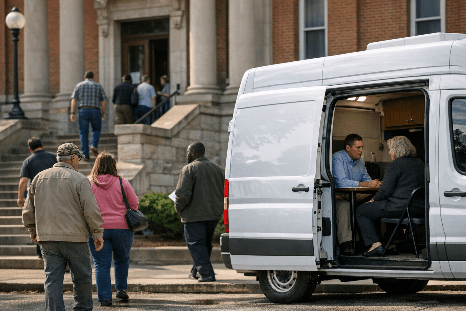 Free Legal Aid Van to Visit Morgan County Courthouse Regularly