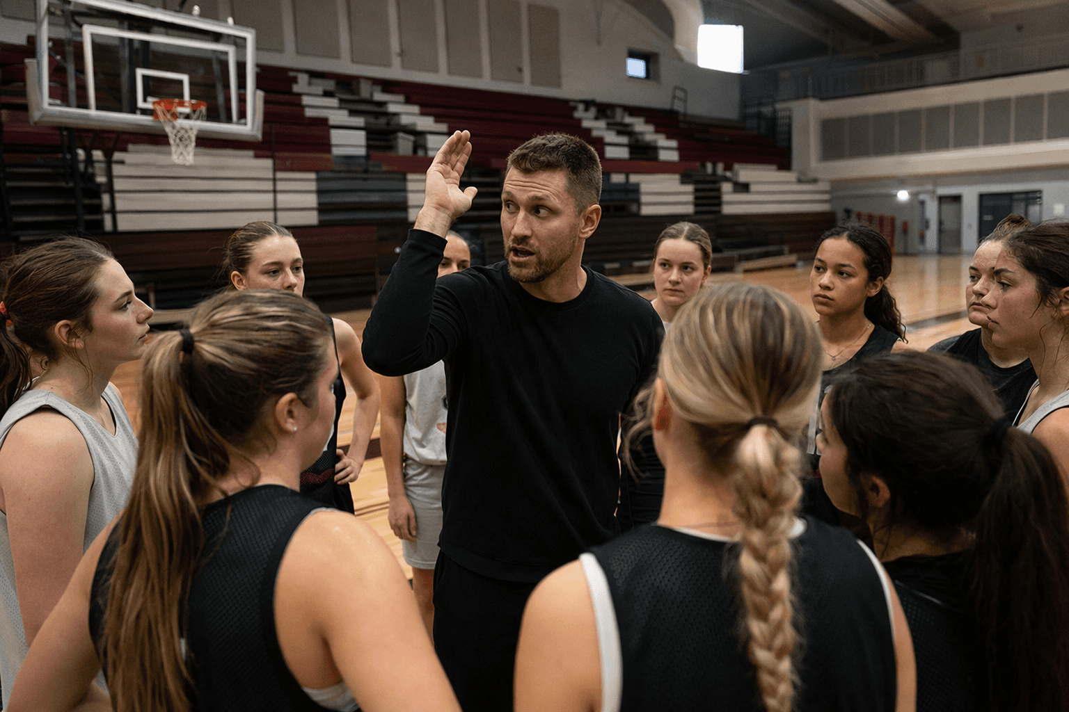 Matt Marvin takes over South Bend Washington girls basketball, meets 21 players