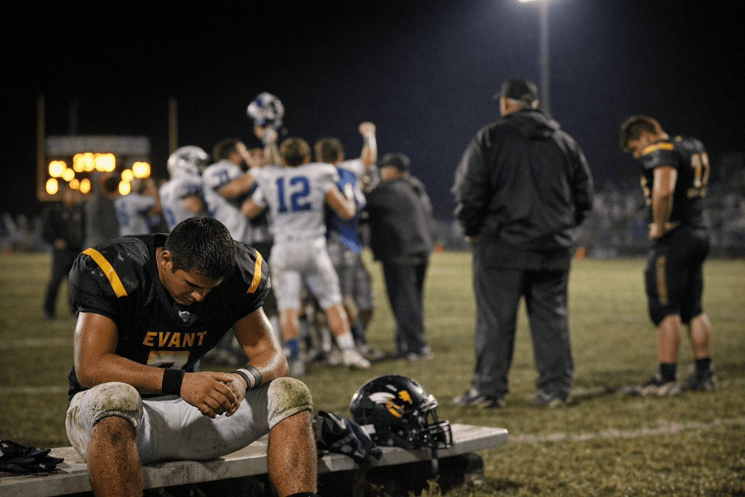 Evant Football Season Ends, Zephyr Advances with 53 to 8 Win