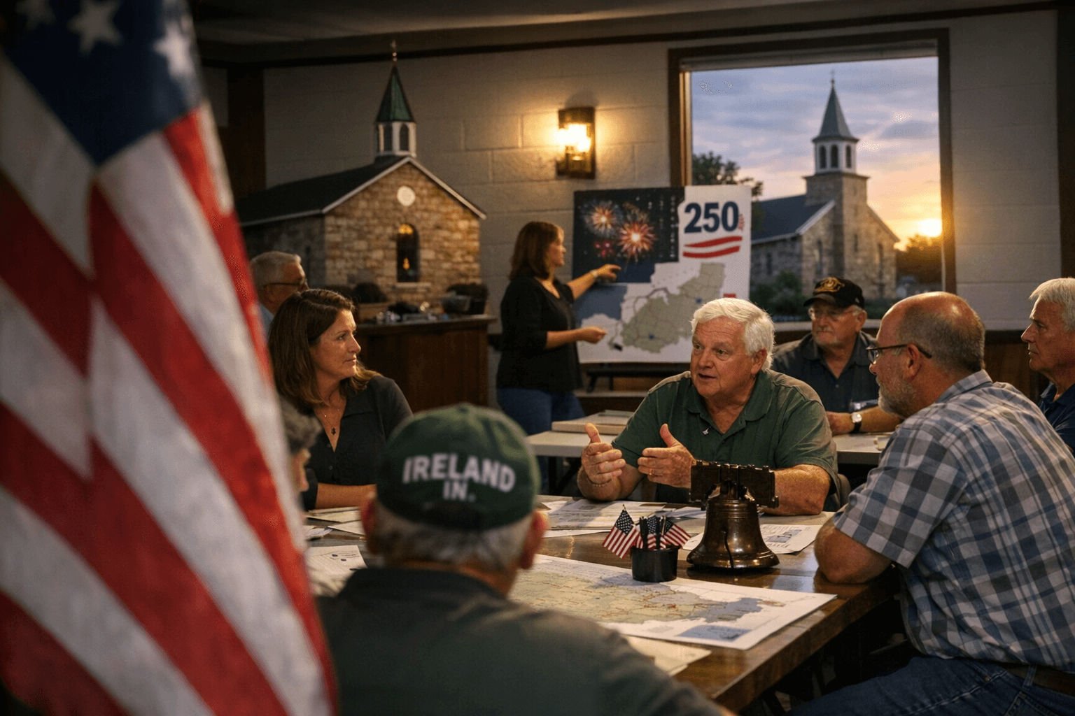 Dubois County Gears Up for America’s 250th: Ireland Meeting Sparks Plans for 2026 Celebrations in Southern Indiana