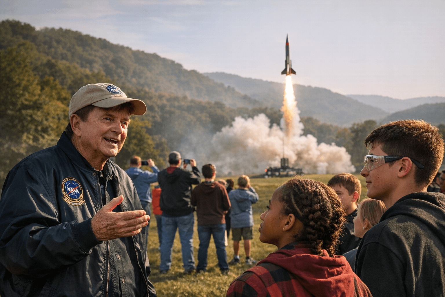 Rocket Fest Brings Homer Hickam Home to Inspire McDowell County Students