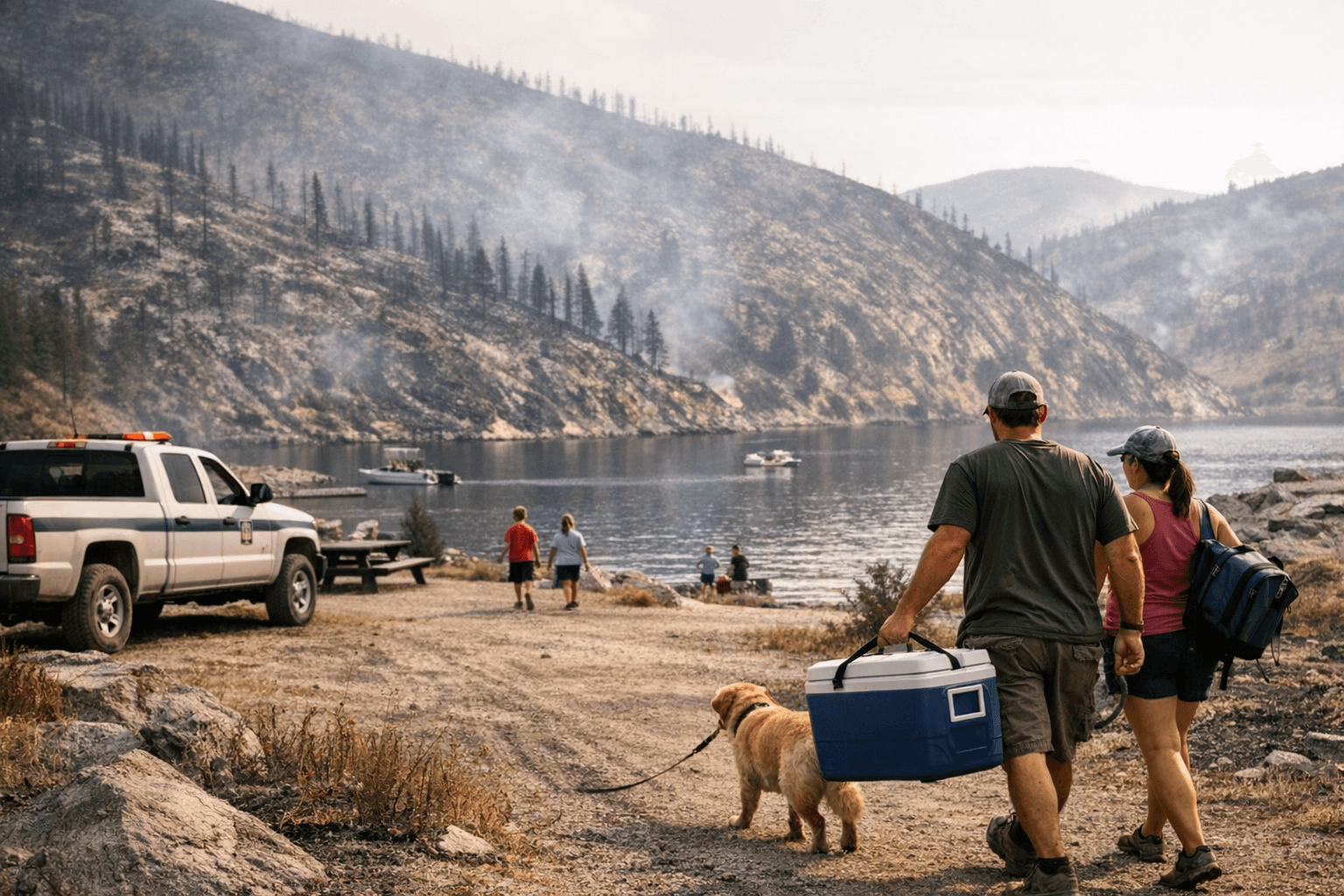 Evacuation Orders Lifted for North Hills Fire, Public Areas Reopen