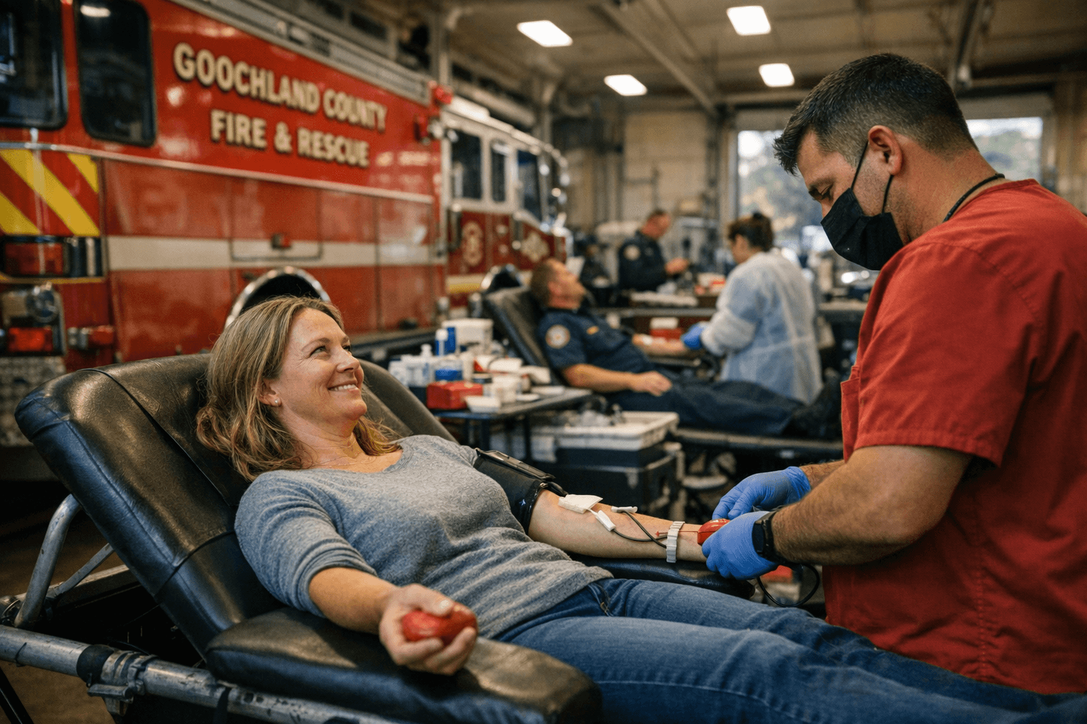 Goochland Fire Rescue Hosts Community Blood Drive December 11
