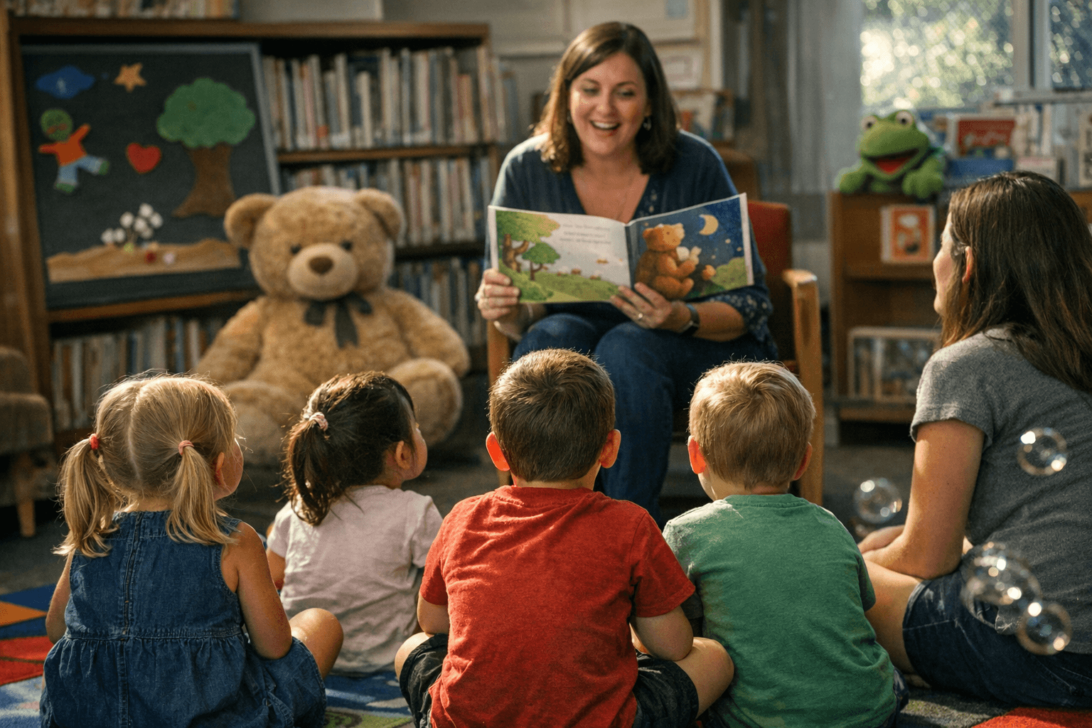 Pre K Storytime at Tell City Library Promotes Early Literacy