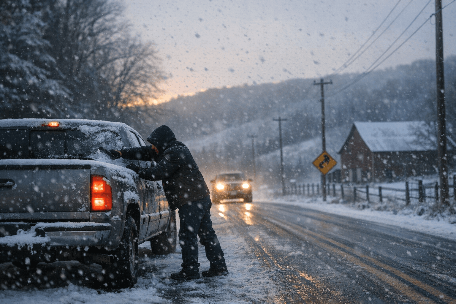 Light snow expected, temperatures to slowly climb in Morgan County