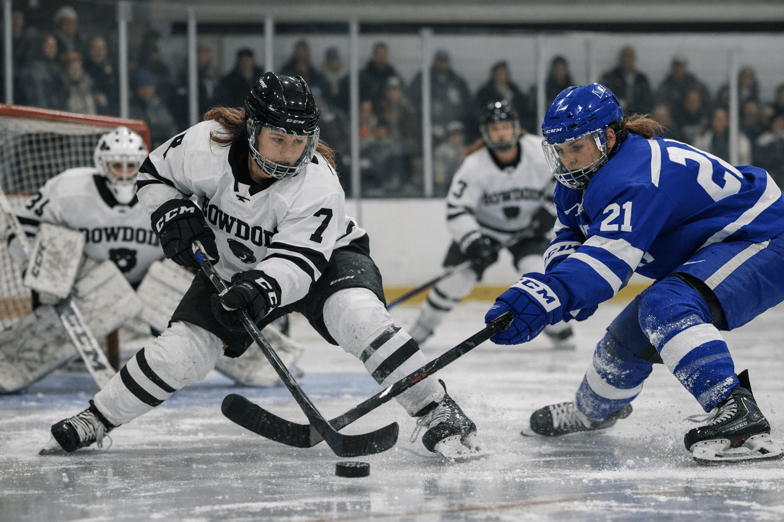 Bowdoin Hosts Colby Jan. 24; Women's Hockey Home Games This Weekend