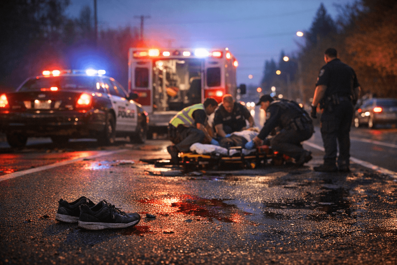 Pedestrian struck in Eugene on Northwest Expressway suffers life-threatening injuries