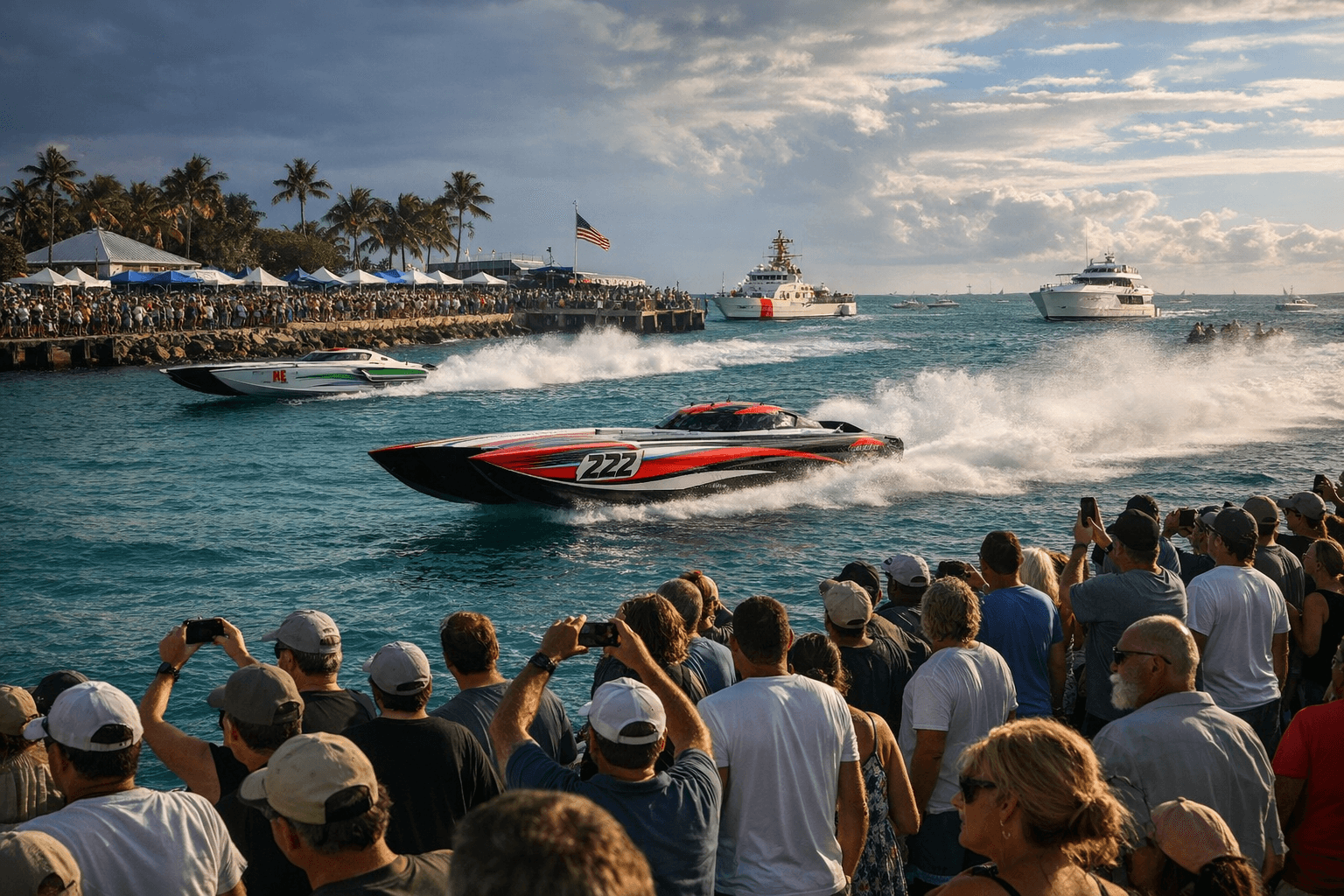 Record Offshore Field Draws Thousands to Key West Waterfronts, Raises Local Stakes
