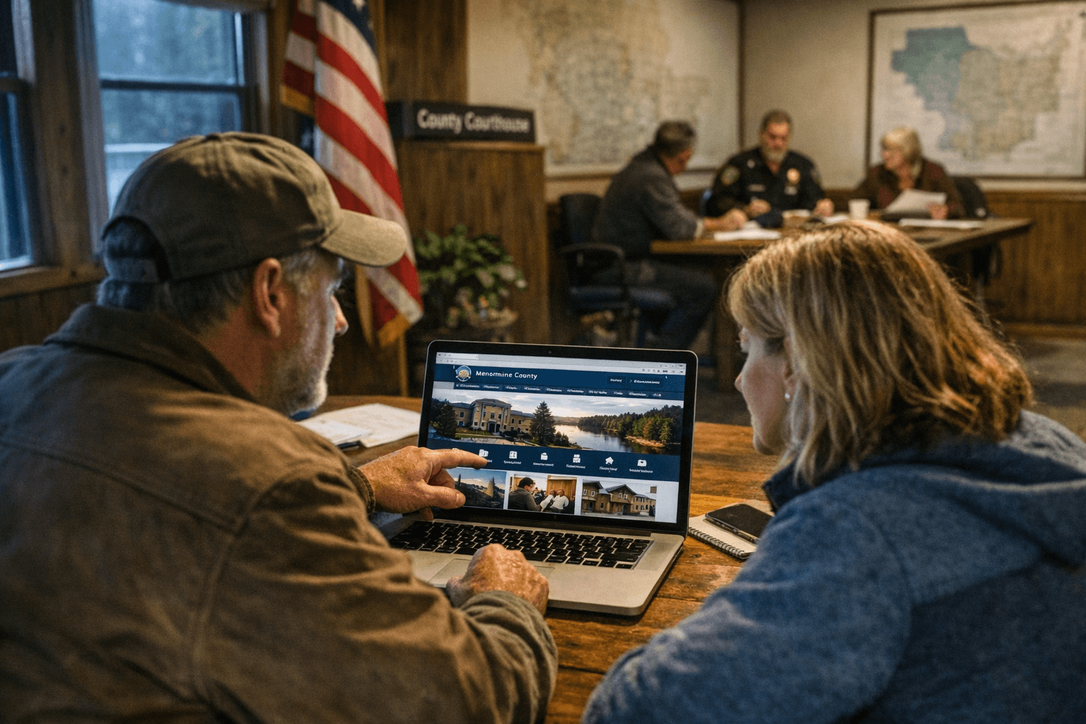 Menominee County Website Centralizes Government Services and Notices