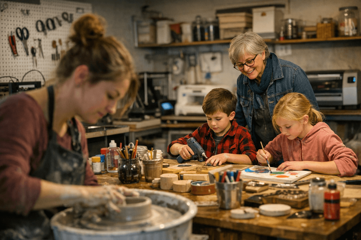 Witter Gallery Opens Maker's Space With $5,000 Buena Vista Grant