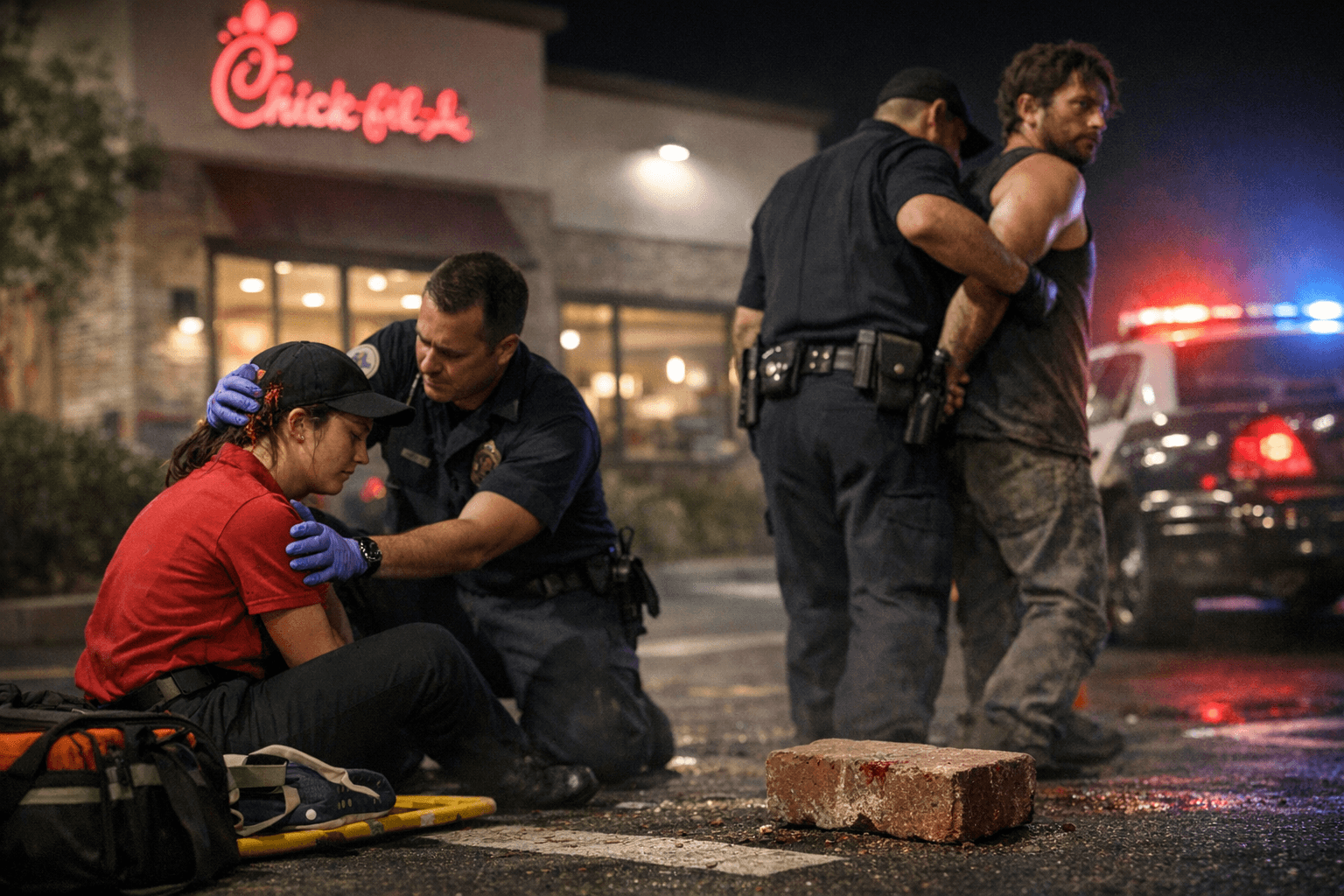 Santa Maria Man Arrested After Brick Attack on Chick‑fil‑A Employee