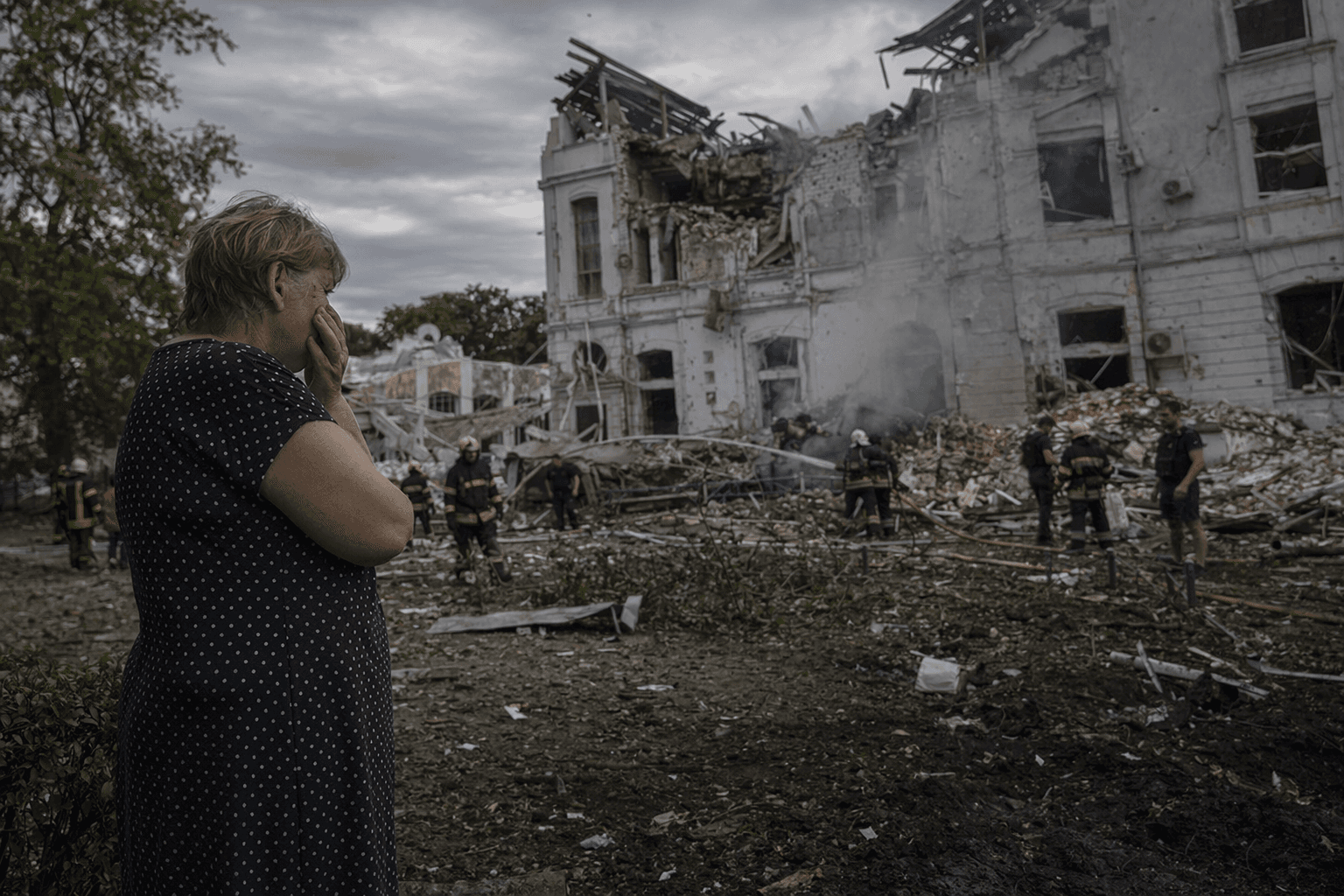Russian drone strikes damage Odesa port, hospital, and homes, wounding two