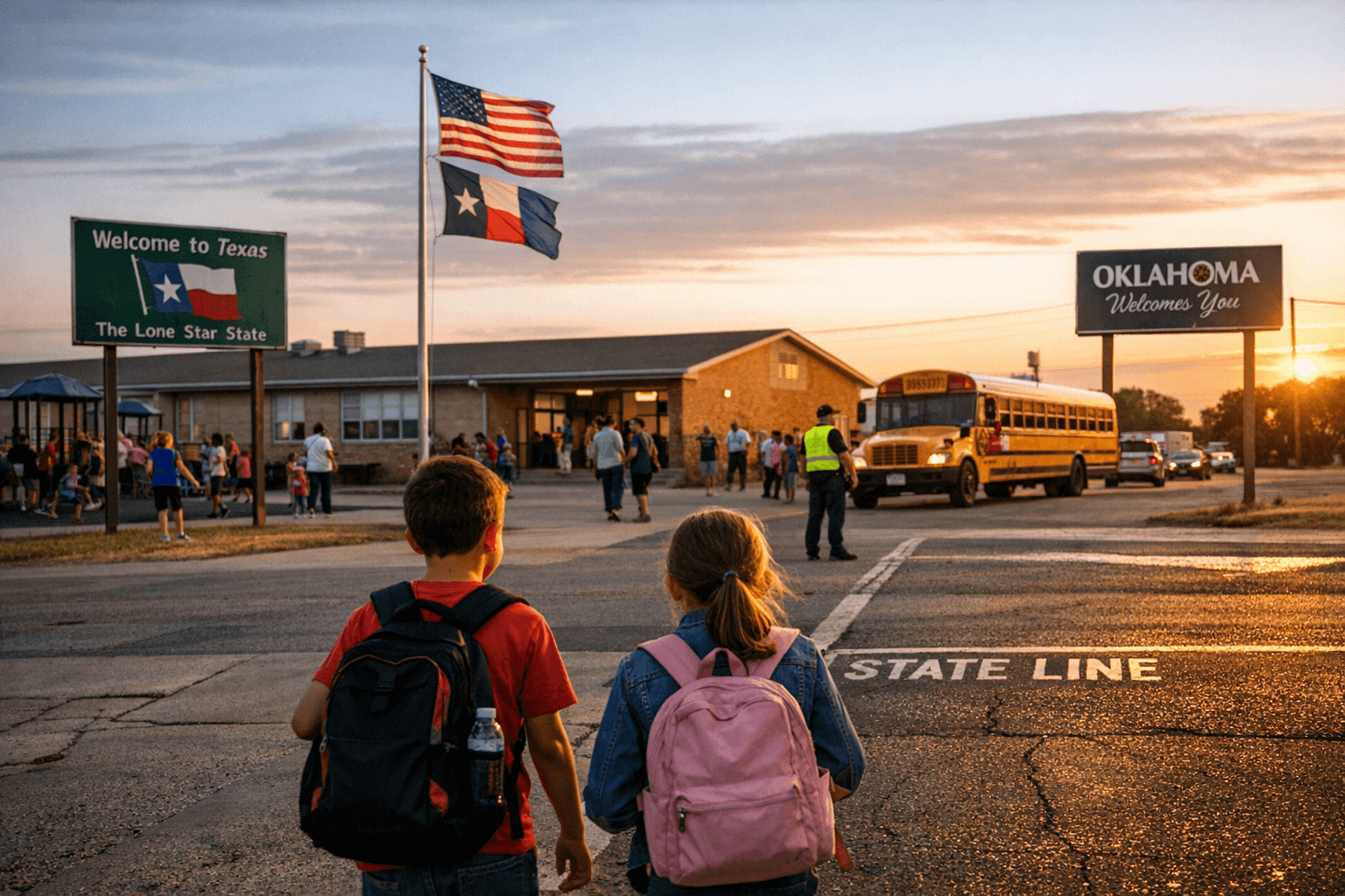 Texhoma's Cross State Schools Shape Community Life and Services