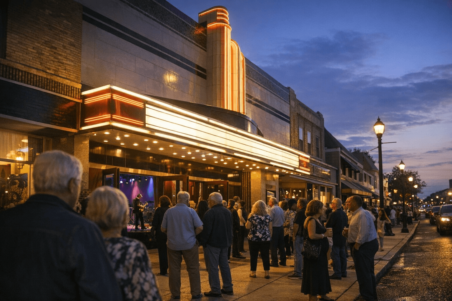 Restored Landis Theater Serves as Vineland’s Downtown Performing Arts Anchor