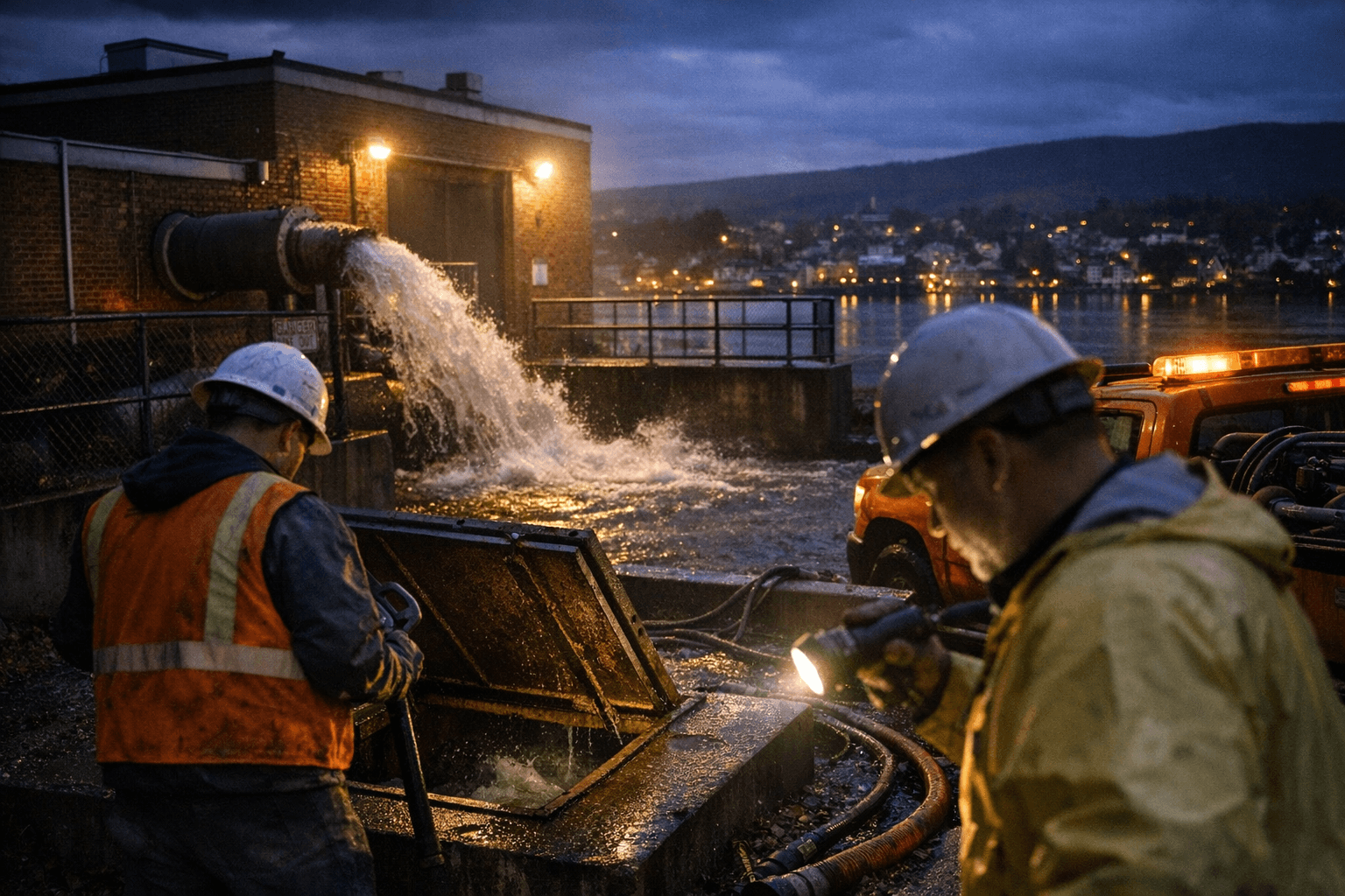 Newburgh Plans Pump Station Maintenance, Residents Advised of Possible Service Adjustments