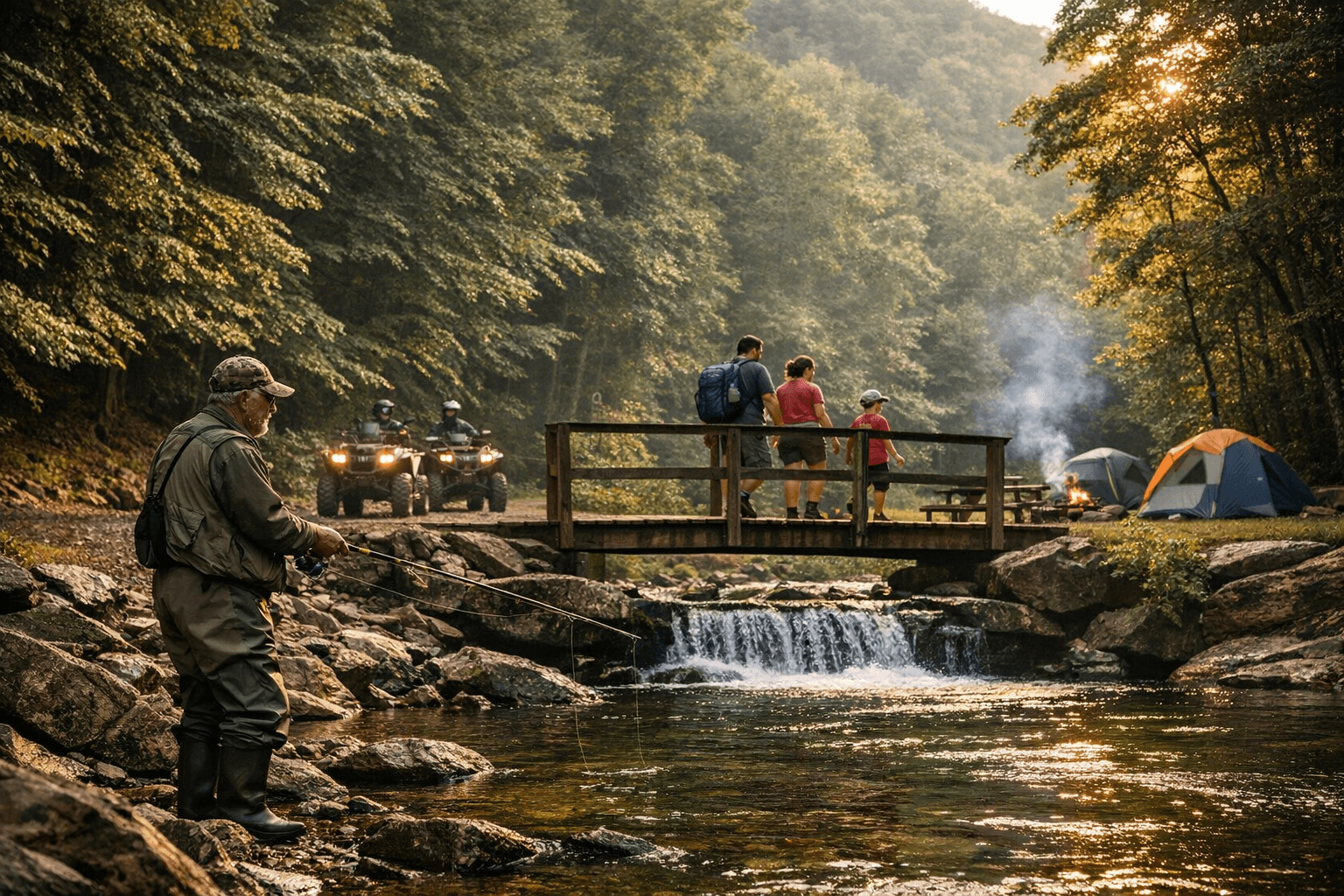 Panther State Forest Provides Vital Recreation and Access in McDowell