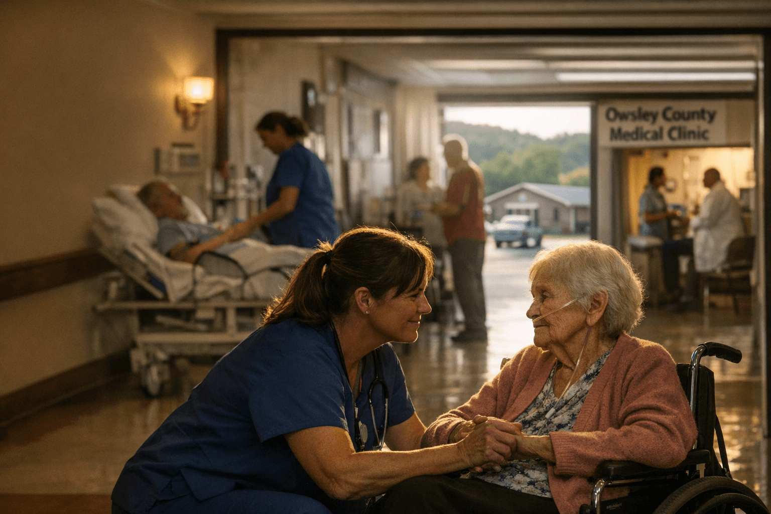 Local Long Term Care and Clinic Anchor Owsley County Health Access