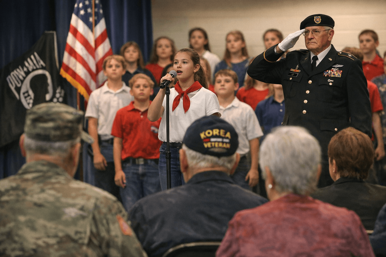 Decatur County Middle School Honors Veterans, Reinforces Civic Traditions