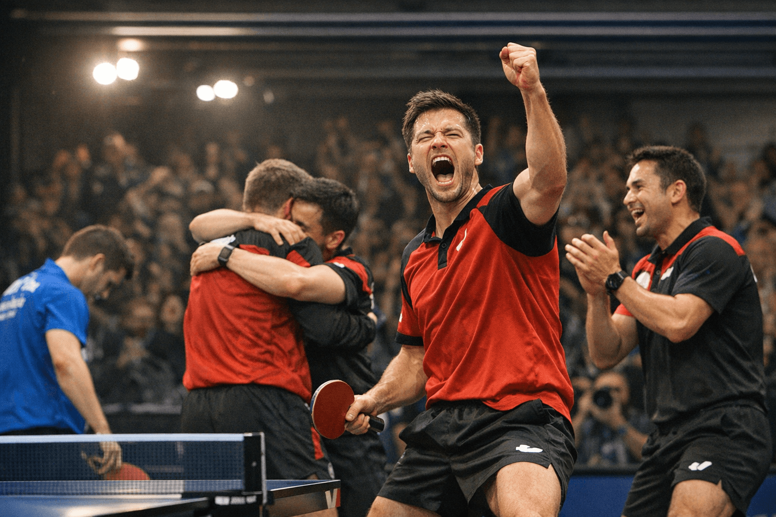 Düsseldorf Clinch TTBL Regular-Season Title with 3-0 Grenzau Sweep